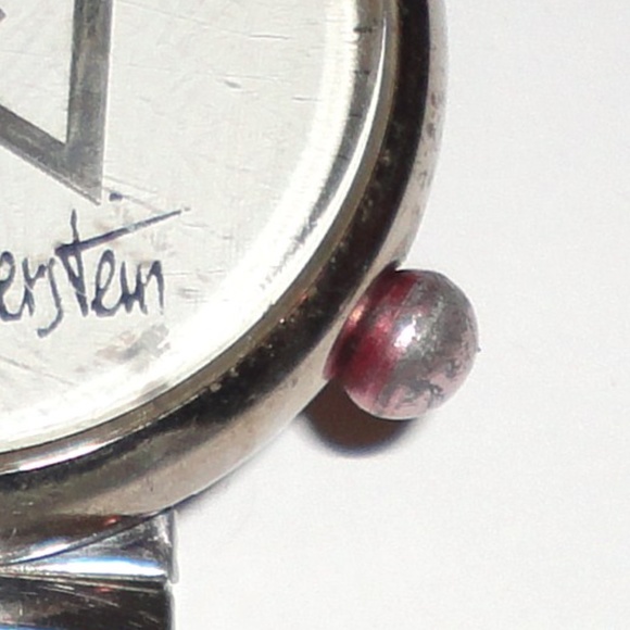 VINTAGE ALAIN SILBERSTEIN DESIGNER KLOK WATCH main image 7